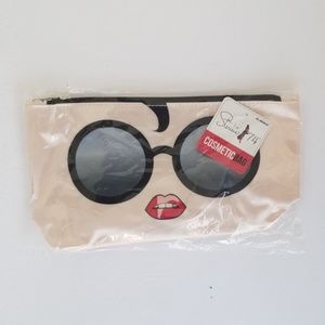 NWT cosmetic bag Studio  74 Makeup zipper pouch